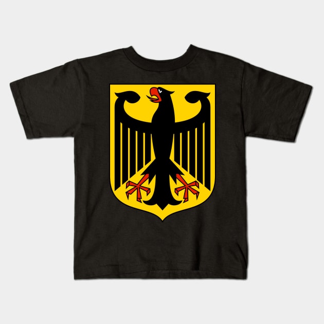 Germany Kids T-Shirt by Wickedcartoons